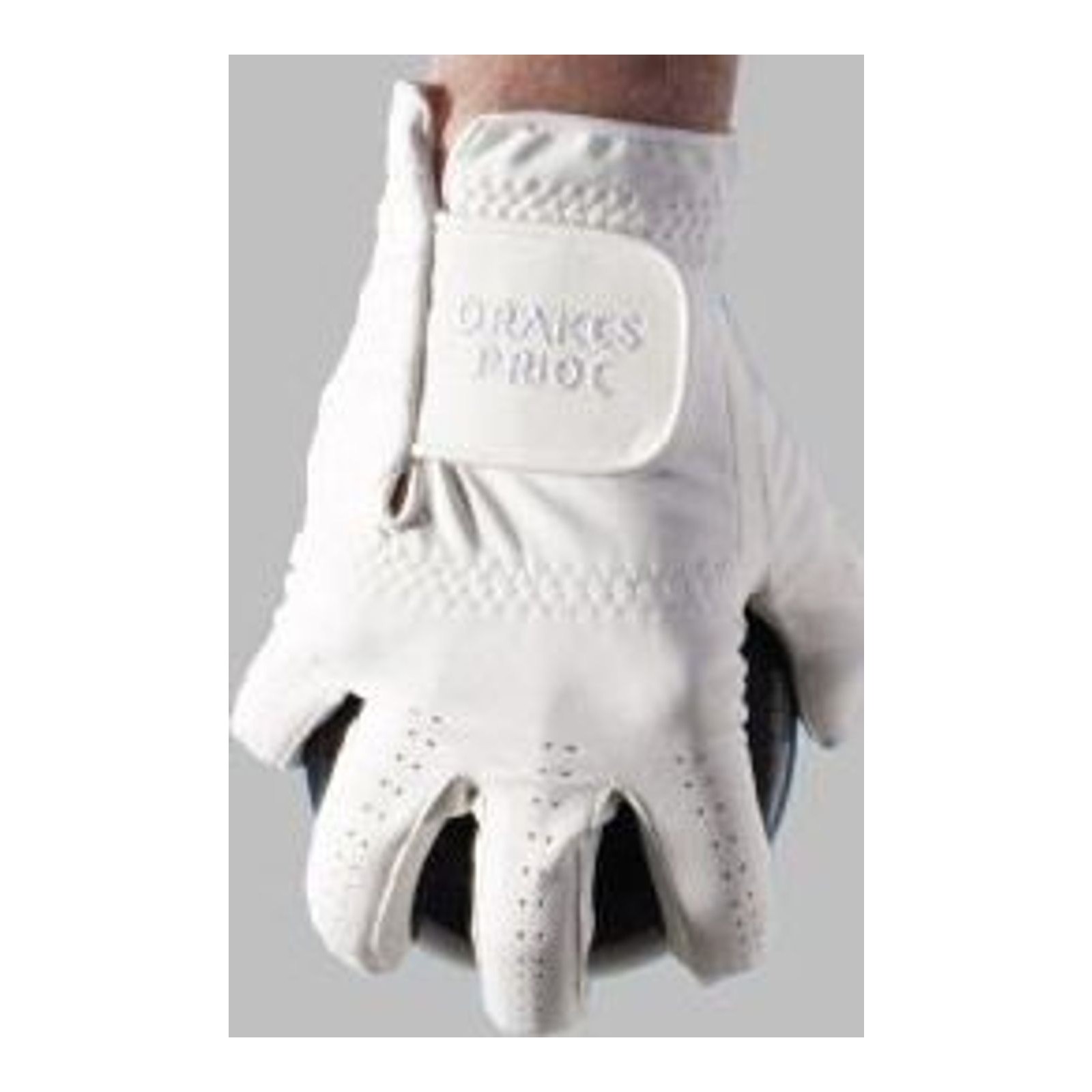 Drakes Pride White Synthetic Bowling Glove Ladies Right Hand Medium