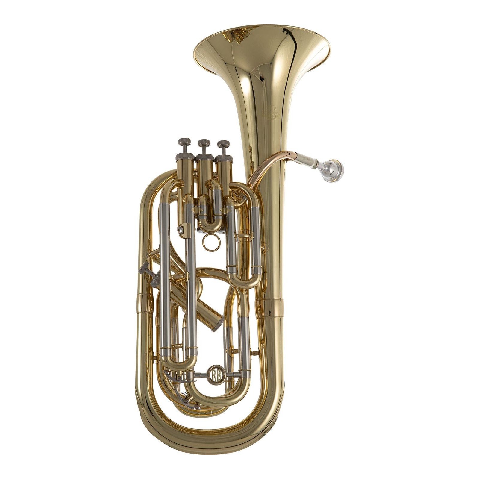 Roy Benson Bb Bariton MOD.BH-302 3+1 Ventile, lackiert