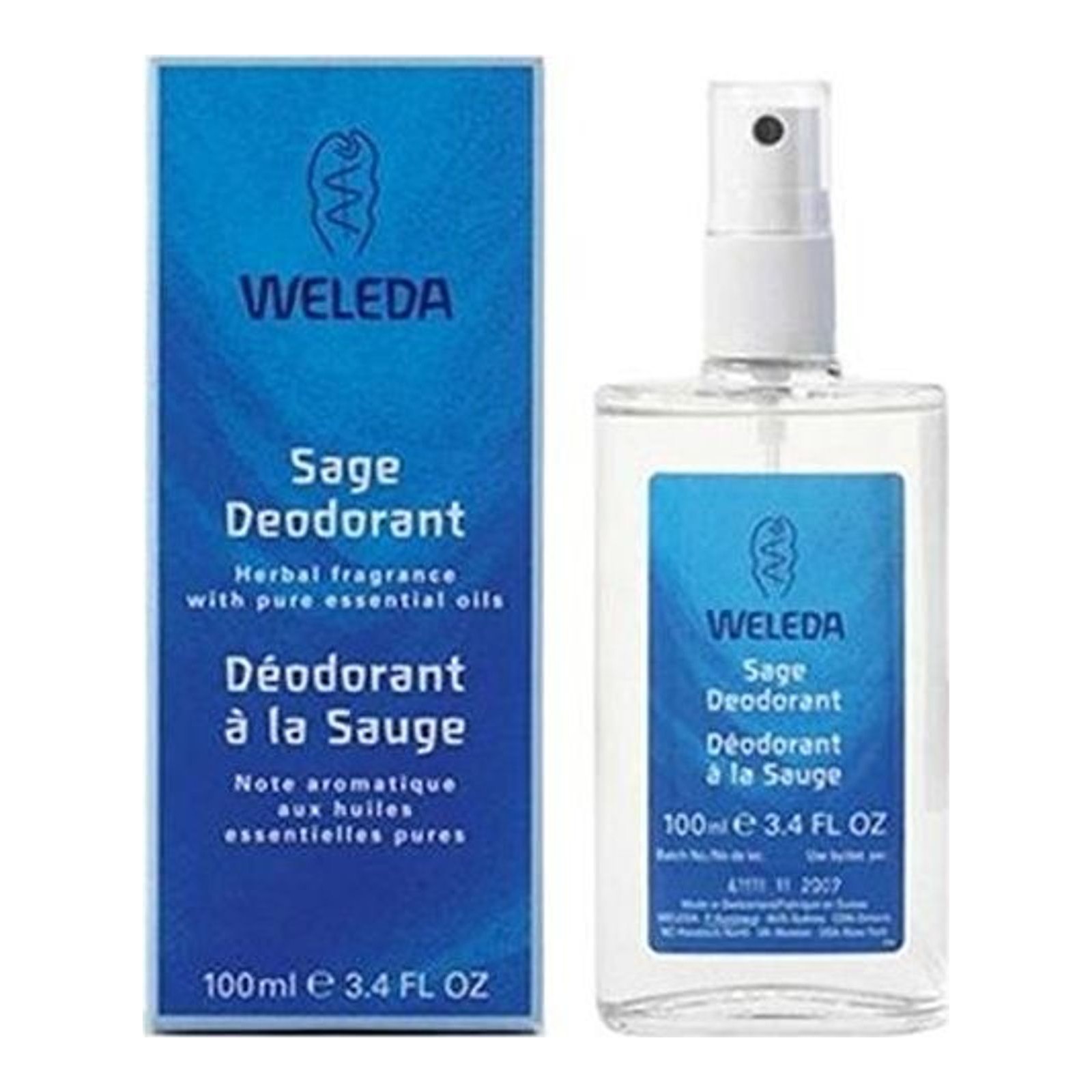 Deodorant Scents Vegetable (Sage) 100 ml of Weleda