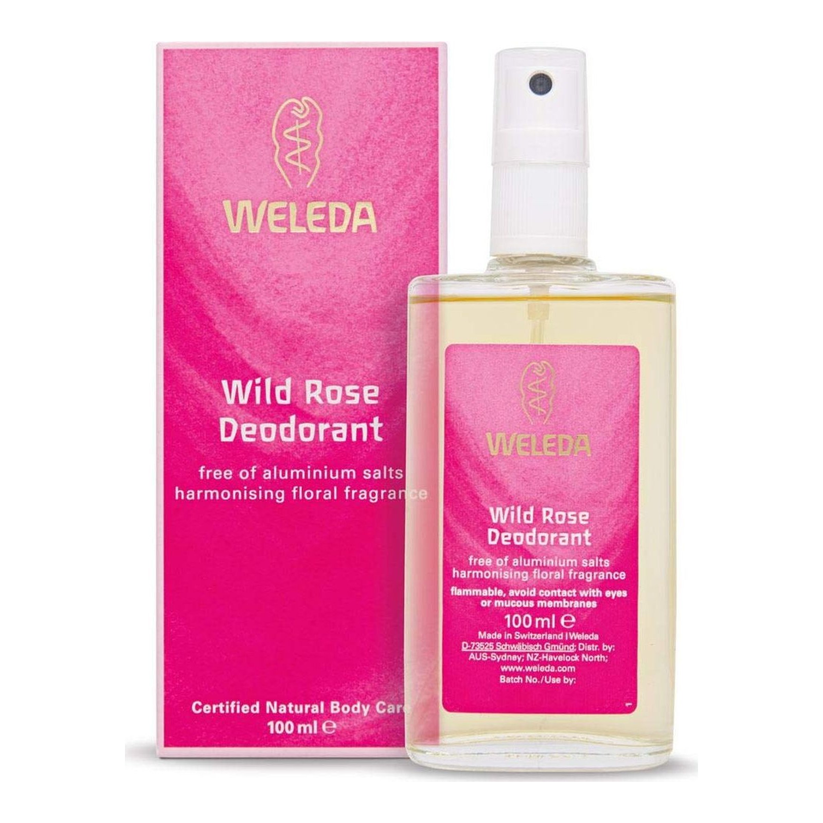 Rose Deodorant 100 ml of Weleda