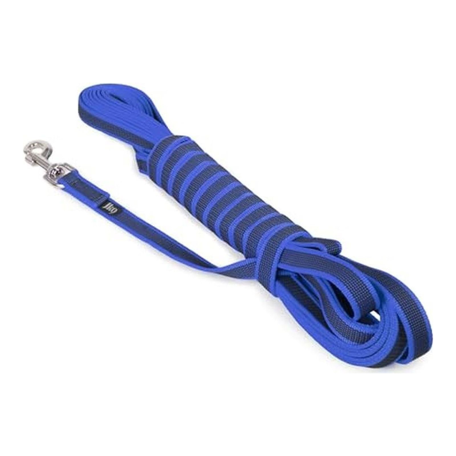 Color & Gray Super-Grip Leash with Handle, 20 mm x 10 m, Blue-Gray