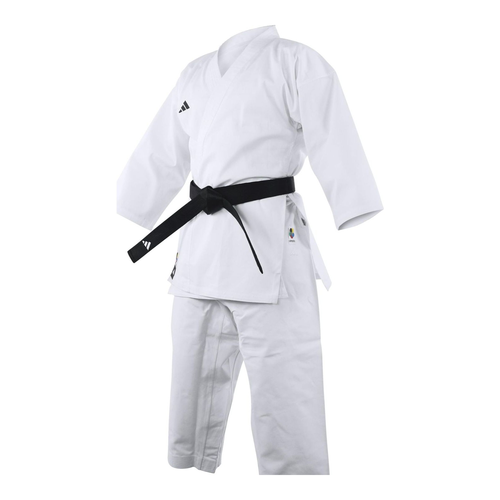 adidas Men's - WKF Club Karate Uniform 8oz Martial Arts Student Gi, White, 180cm UK