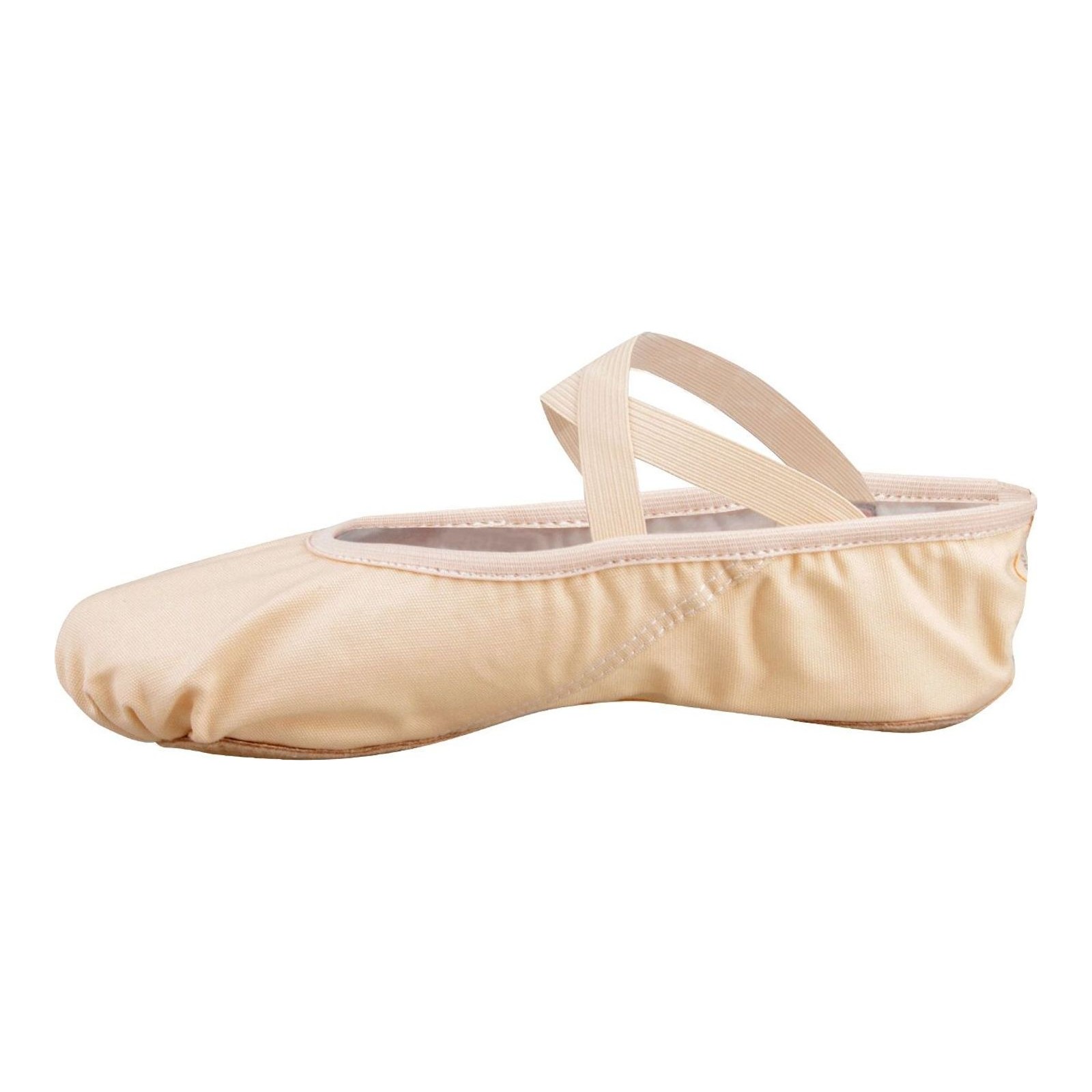 Bezioner Canvas Ballet Slipper Dance Shoes for All Ages (LightPink, Kids EU28/UK10.5=7.09")