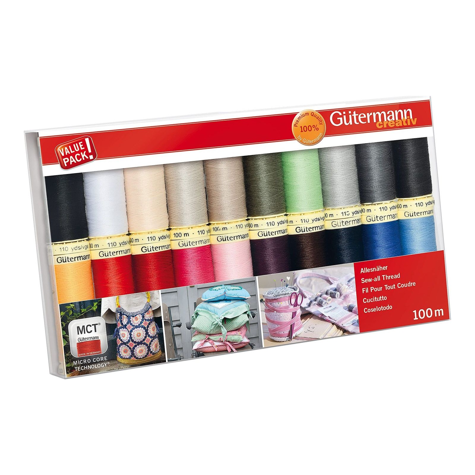 Thread Set: Sew-All: 100m: Pack of 20 Thread Reels