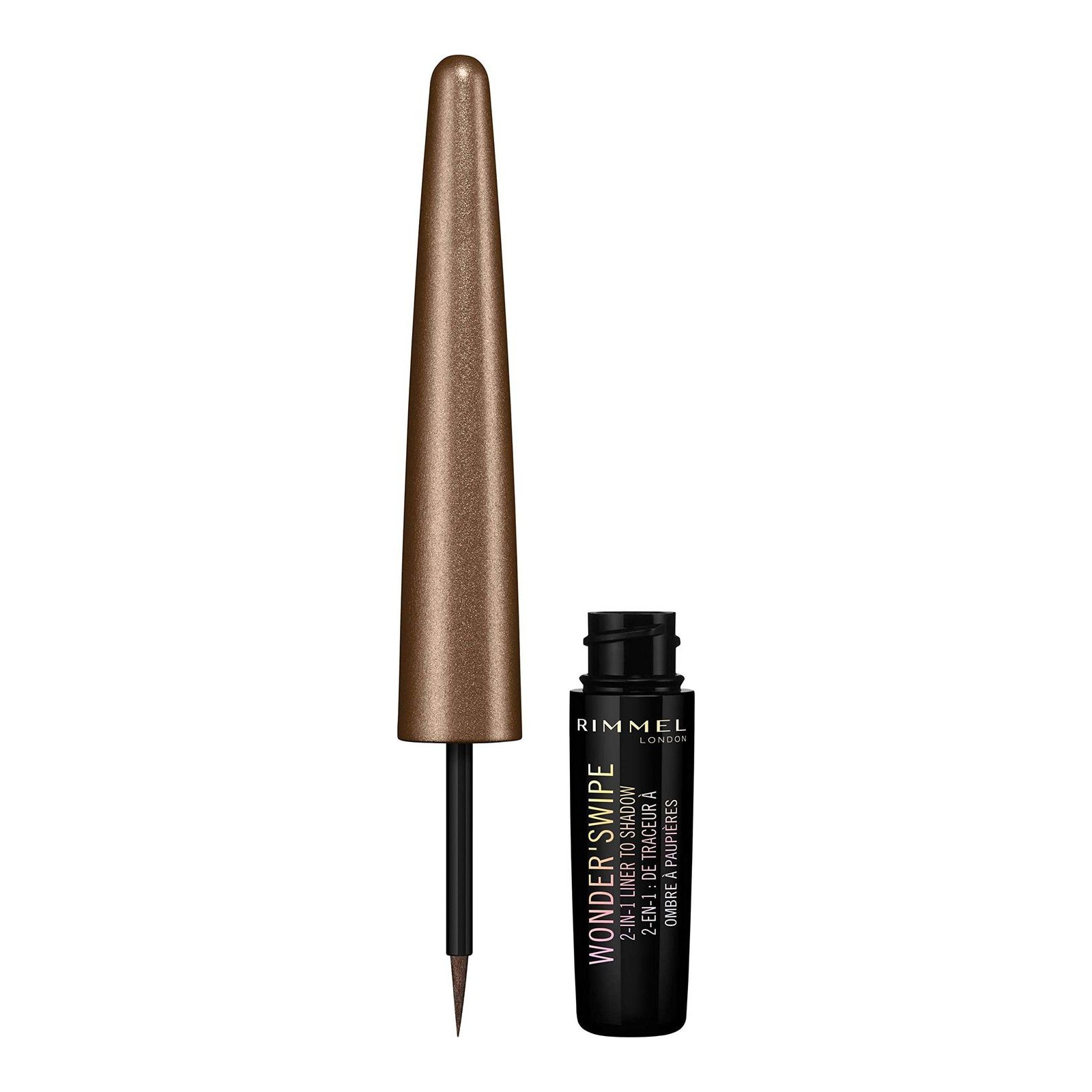 Rimmel Wonder Swipe 2-in-1 Glitter Eyeliner to Eyeshadow, Lock 'n' Loaded, 1.7 ml