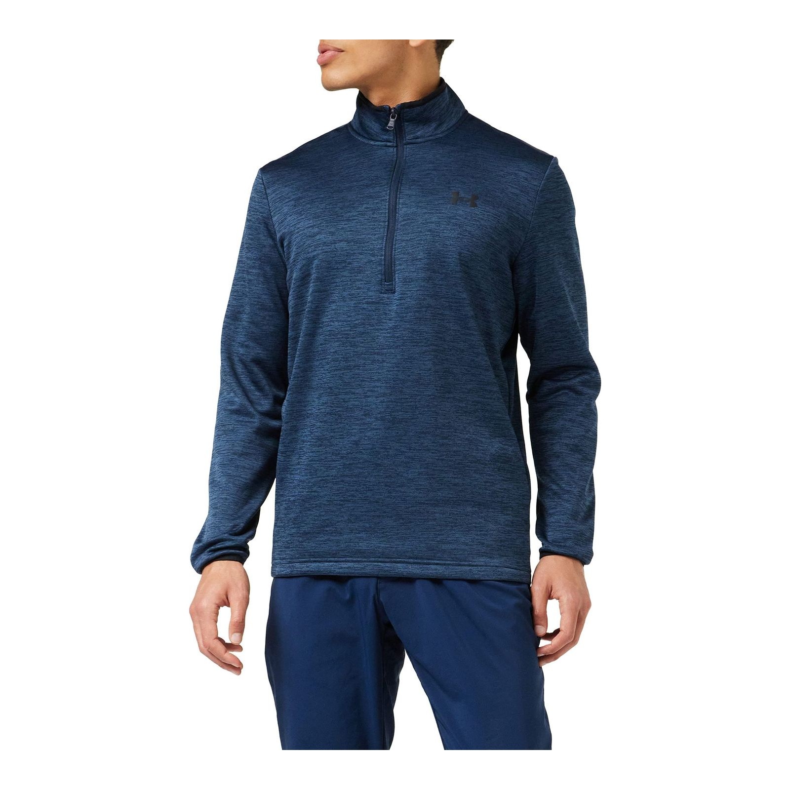 Under Armour Mens 2022 UA Armour Fleece 1/2 Zip Sweater - Academy - XXXL
