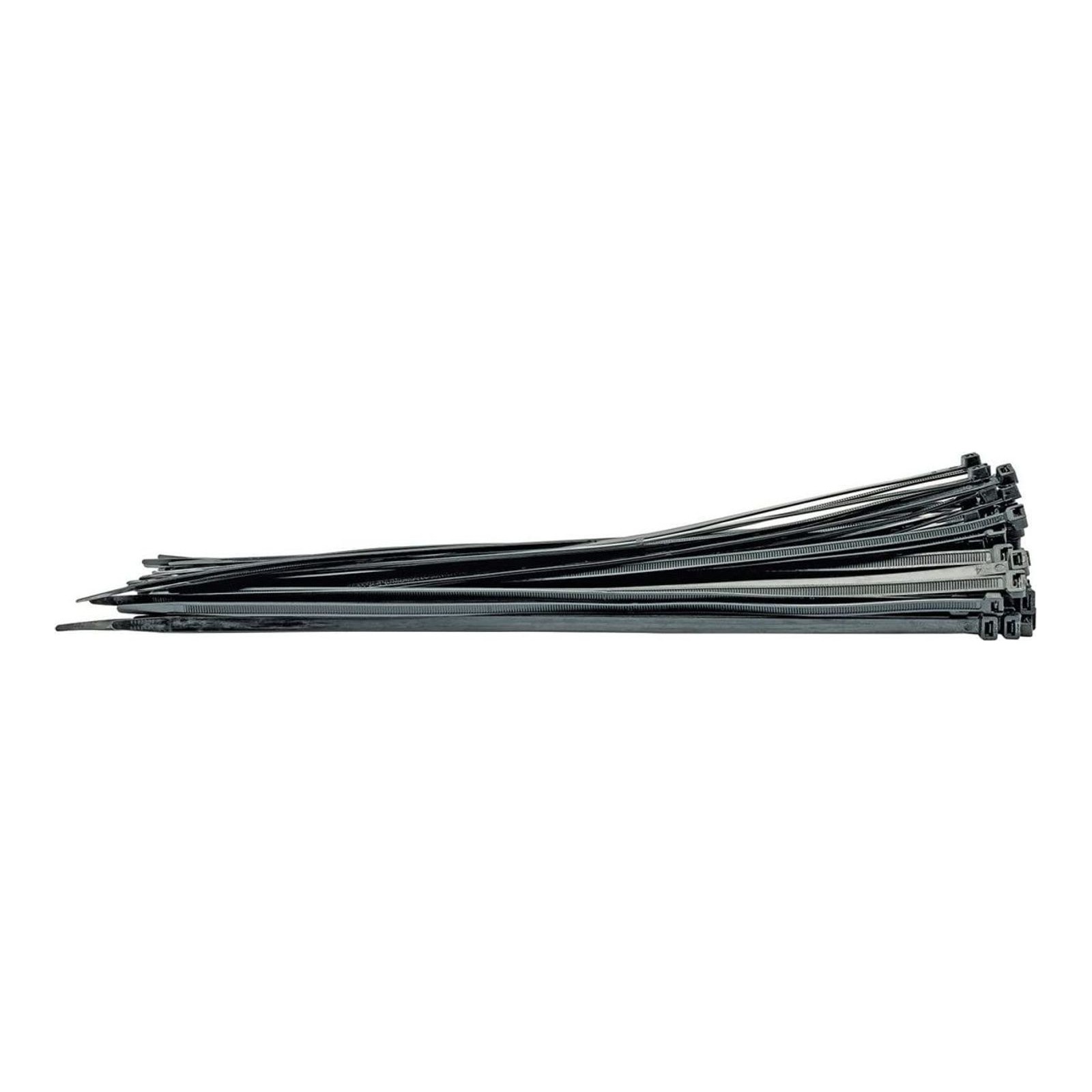 Draper 70408 Nylon 8.8 x 500mm Black Cable Ties (100 Pieces)
