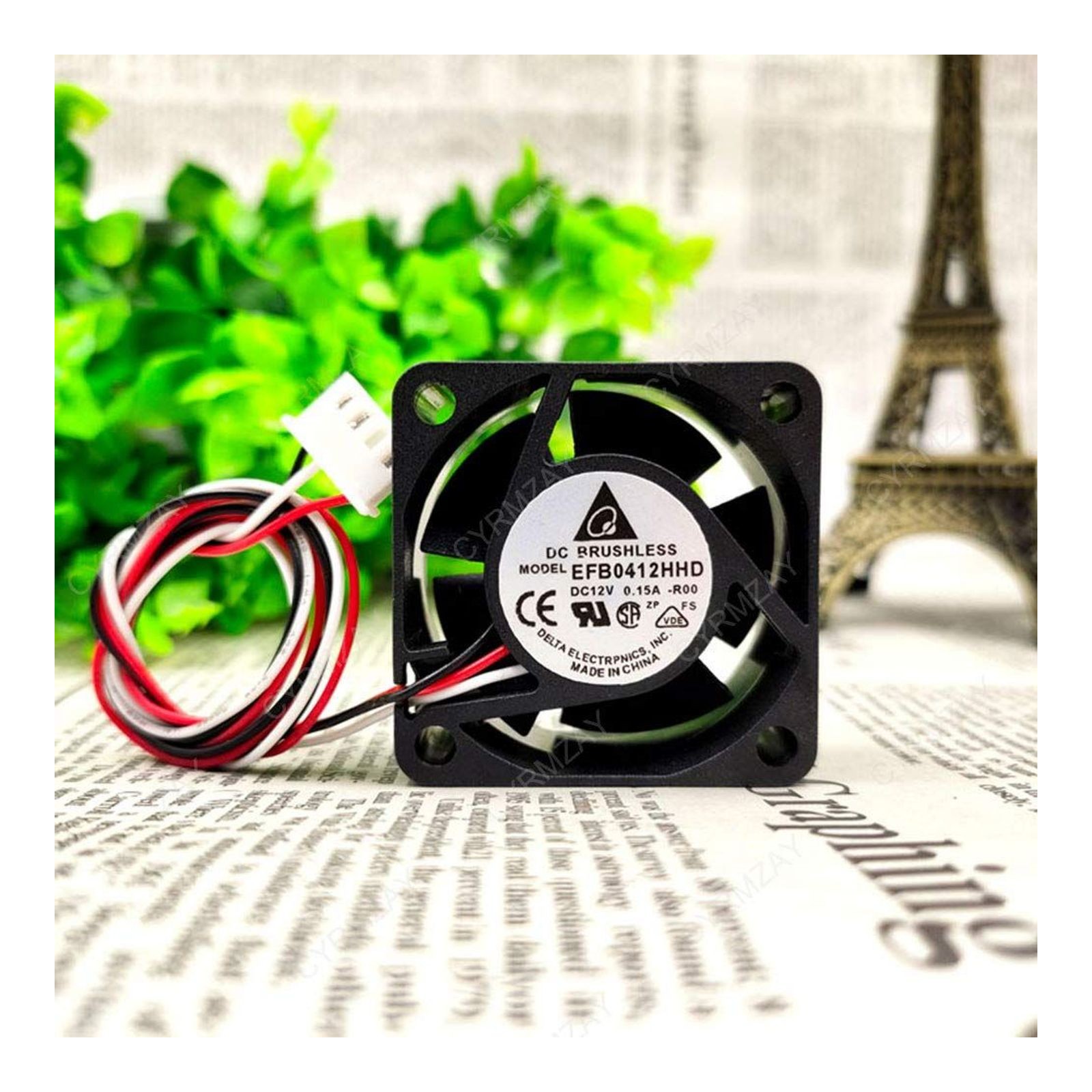 CYRMZAY Compatible for H3C 3600 5600 S5500 Switcher Cooling Fan 4020 4CM DC12V 0.15A 40x40x20mm