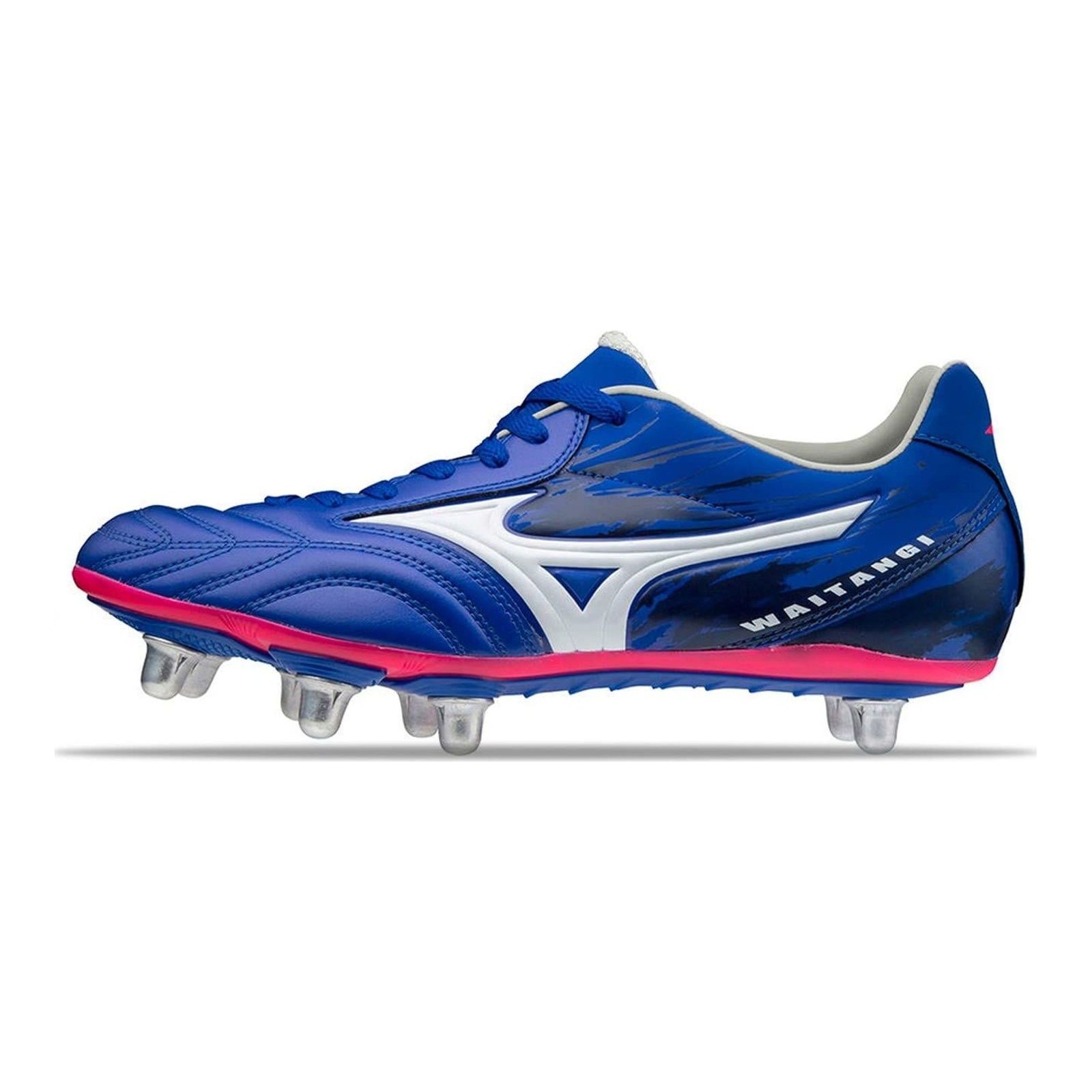 Mizuno Waitangi PS, Men's Rugby Boots, Reflex Blue C White, 8 UK