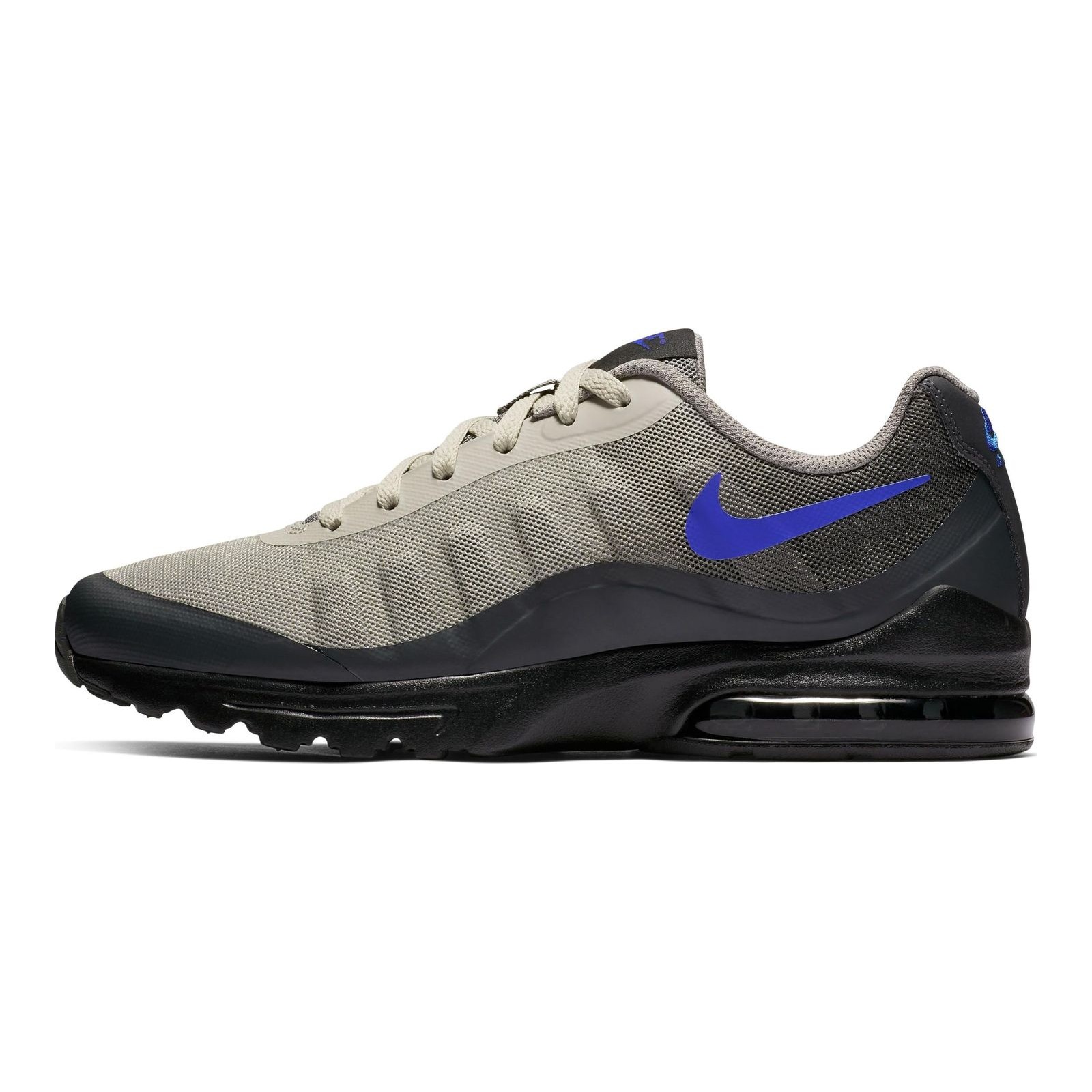 NIKE Mens Air Max Invigor Basketball Shoe, Black Racer Blue Anthracite, 9.5 UK