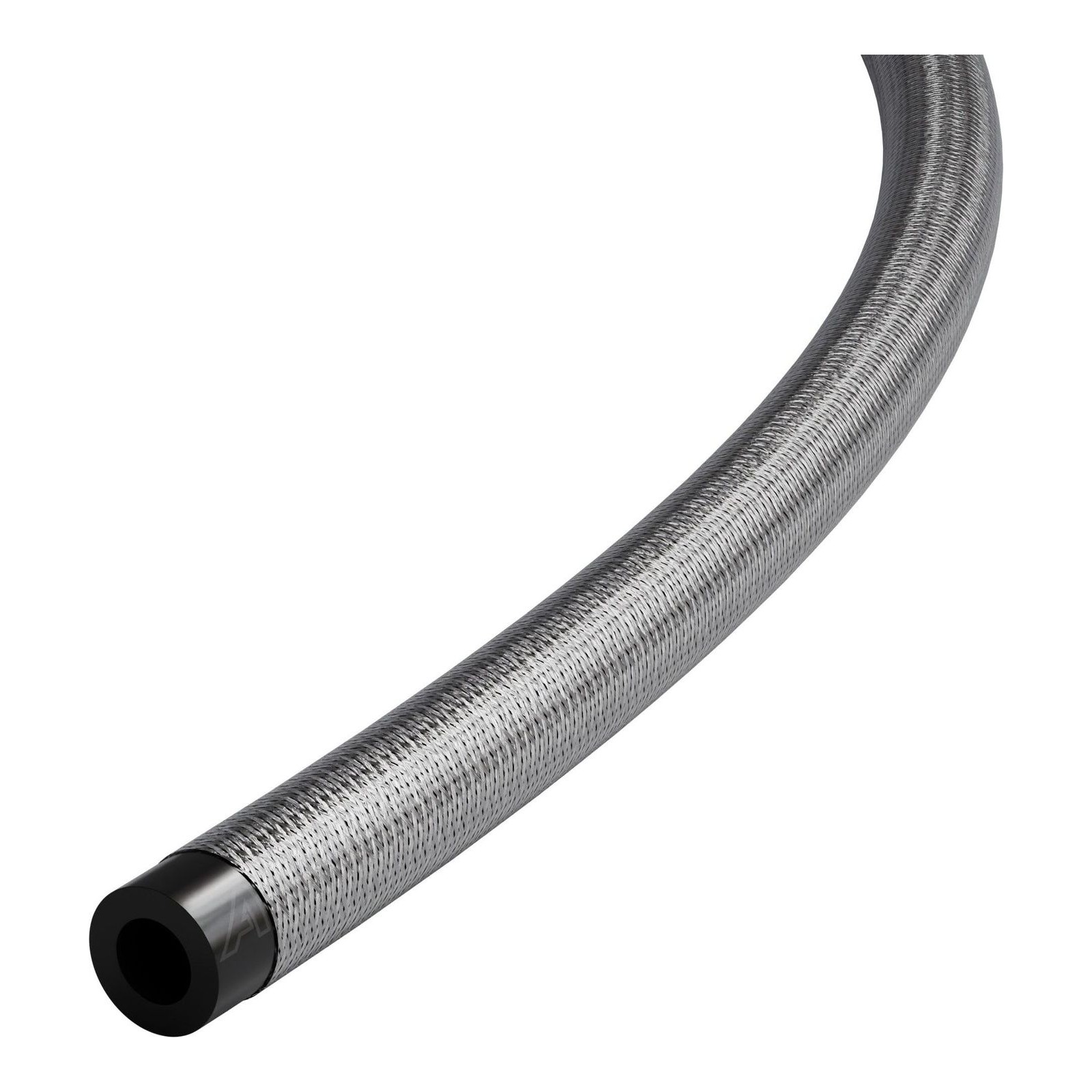 8mm (5/16 Inch) Stainless Steel Overbraided Rubber Fuel Oil Water Coolant Radiator Braided Hose 10 Metre Silver