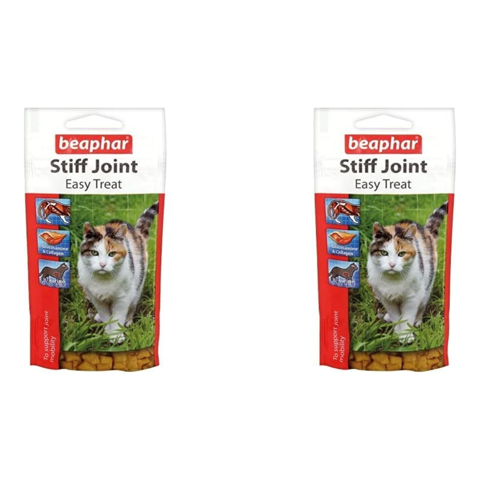 Beaphar Stiff Joint Easy Treat For Cats 35g (Pack of 2)