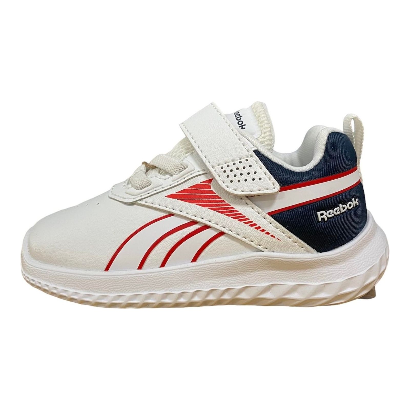 Reebok Male Infant Rush Runner 5 SYN TD FTWRWHITE//VECTORRED 9