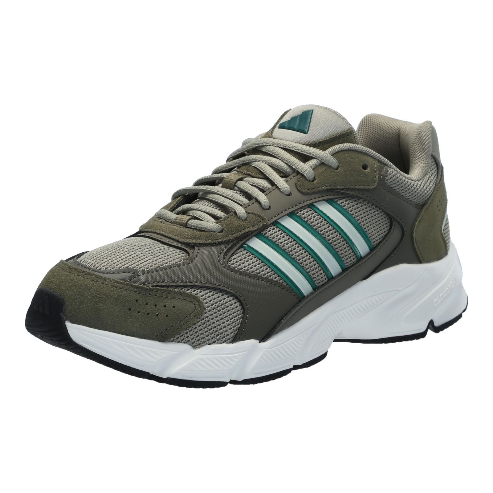 adidas Men's CrazyChaos 2000 Sneaker, Silver Pebble/Linen Green/Olive Strata, 9.5