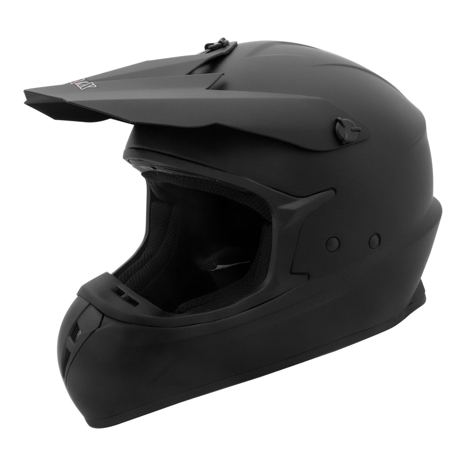 Zorax Matt Black L (59-60cm) ZOR-X305 Dual Sport Motorbike Motocross Helmet ECE 2206 Approved Dirt Bike MX Crash Helmet