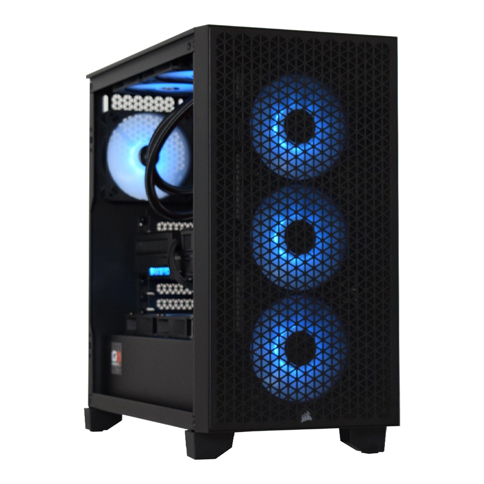 ginger6 Gaming PC Desktop 14ZI21A-6X - Intel Core i5 14400F Processor, Radeon RX 9070 16GB Graphics, 1TB M.2 NVMe SSD, 16GB DDR5, Z790, Wi-Fi 6E 802.11ax, Liquid Cooled, No OS