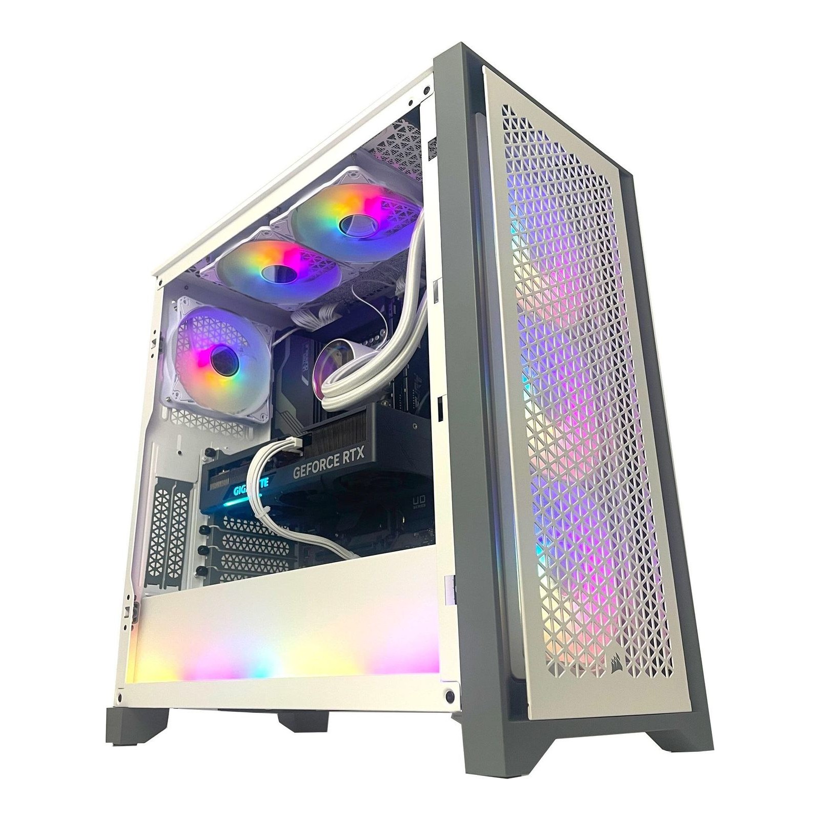 ginger6 Gaming PC Desktop 14ZI30R-X - Intel Core i5 14400F Processor, AMD Radeon RX 9070 XT 16GB Graphics, 1TB M.2 NVMe SSD, 32GB DDR5, Z790, Wi-Fi 6E 802.11ax, Liquid Cooled, No OS